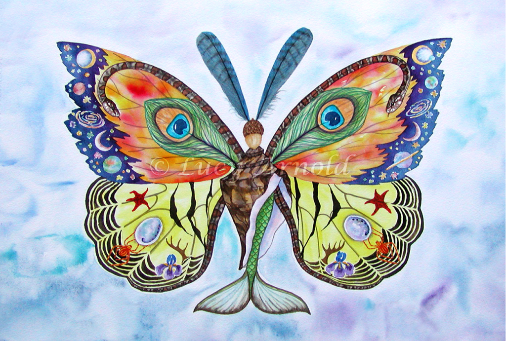 Winged Metamorphosis - Fine Art of Lucy Arnold