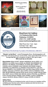 Riverfront Art Gallery exhibit card