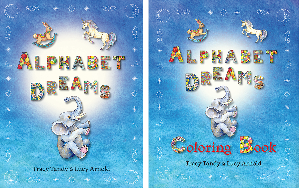 Alphabet Dreams ABC picture and coloring books