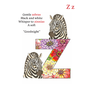 Alphabet Dreams letter Z