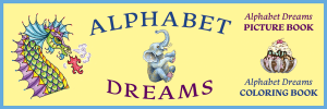 Alphabet Dreams picture book and coloring book