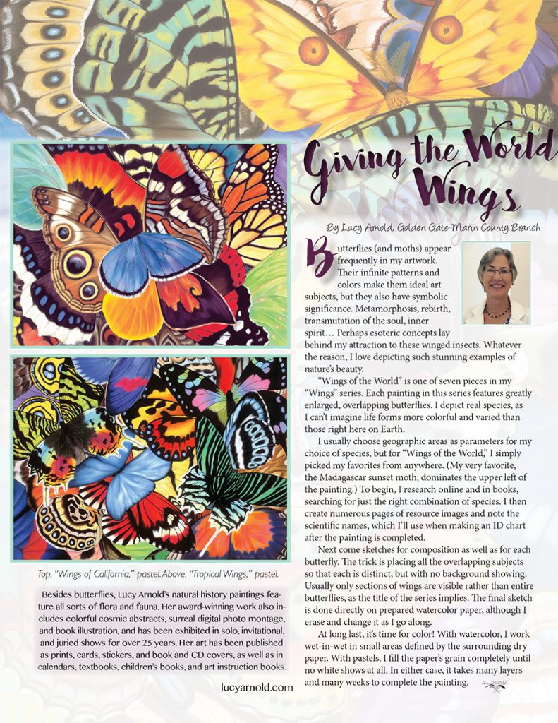 "Wings" article in Pen Woman magazine