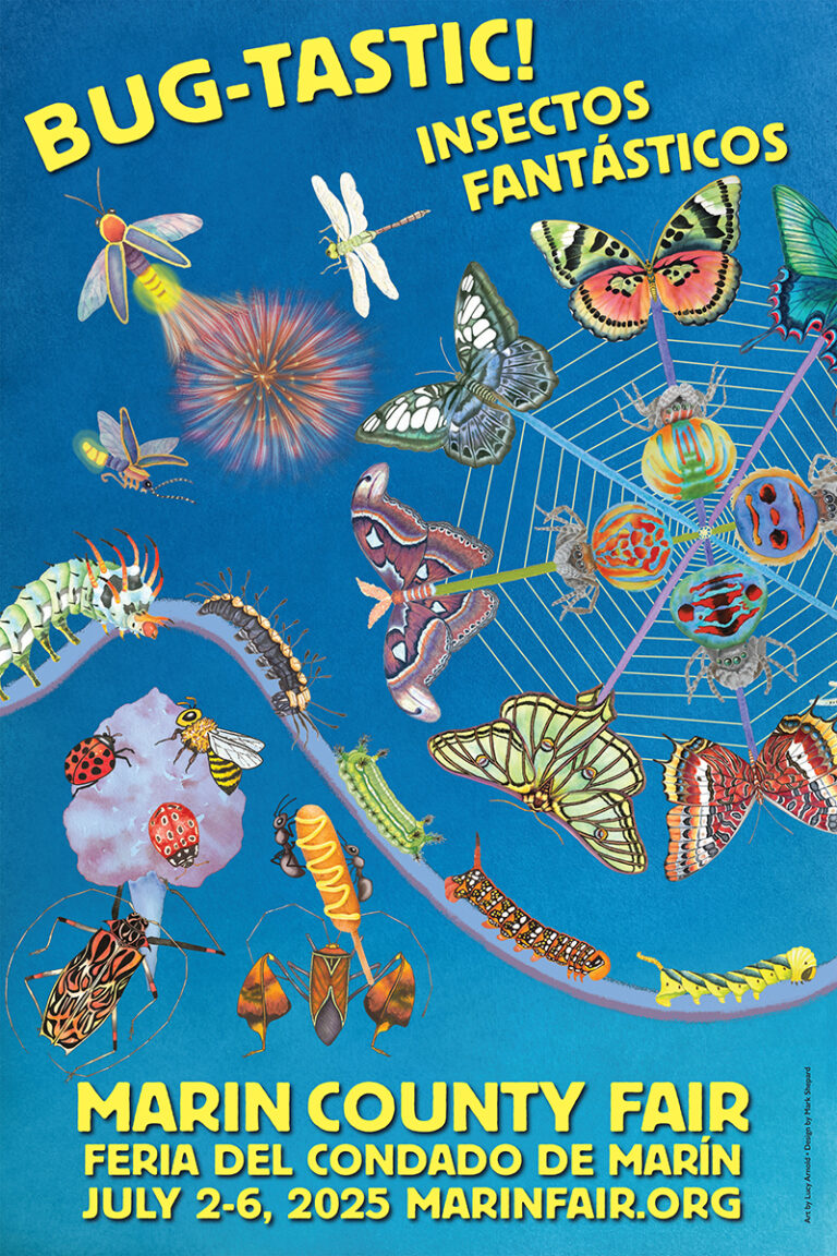 2025 Marin County Fair Poster - Fine Art of Lucy Arnold