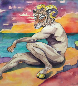 watercolor by Lucy Arnold
